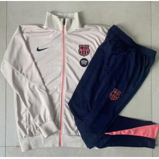Chándal FC Barcelona 2025/26 -Light Yellow (Cremallera larga)